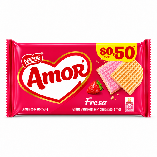 AMOR FRESA 50G