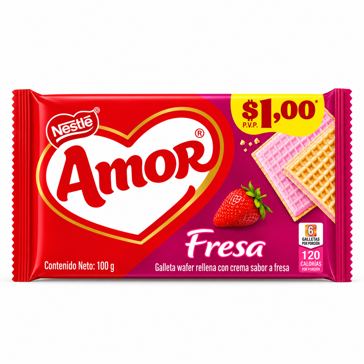 AMOR FRESA 100G