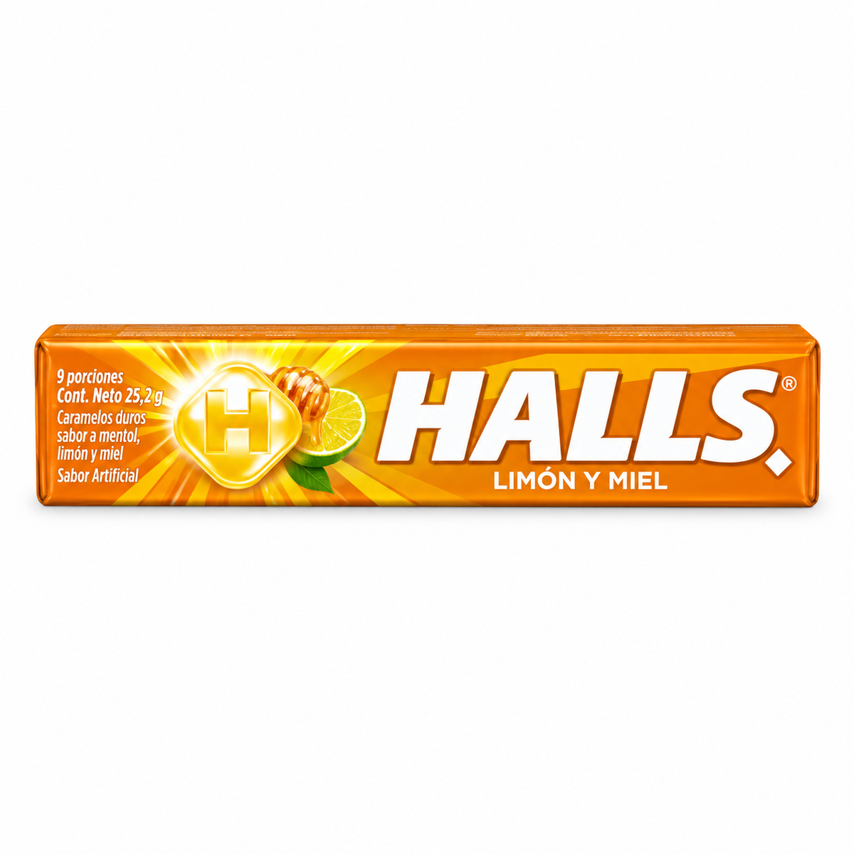 HALLS 9S MIEL Y LIMON
