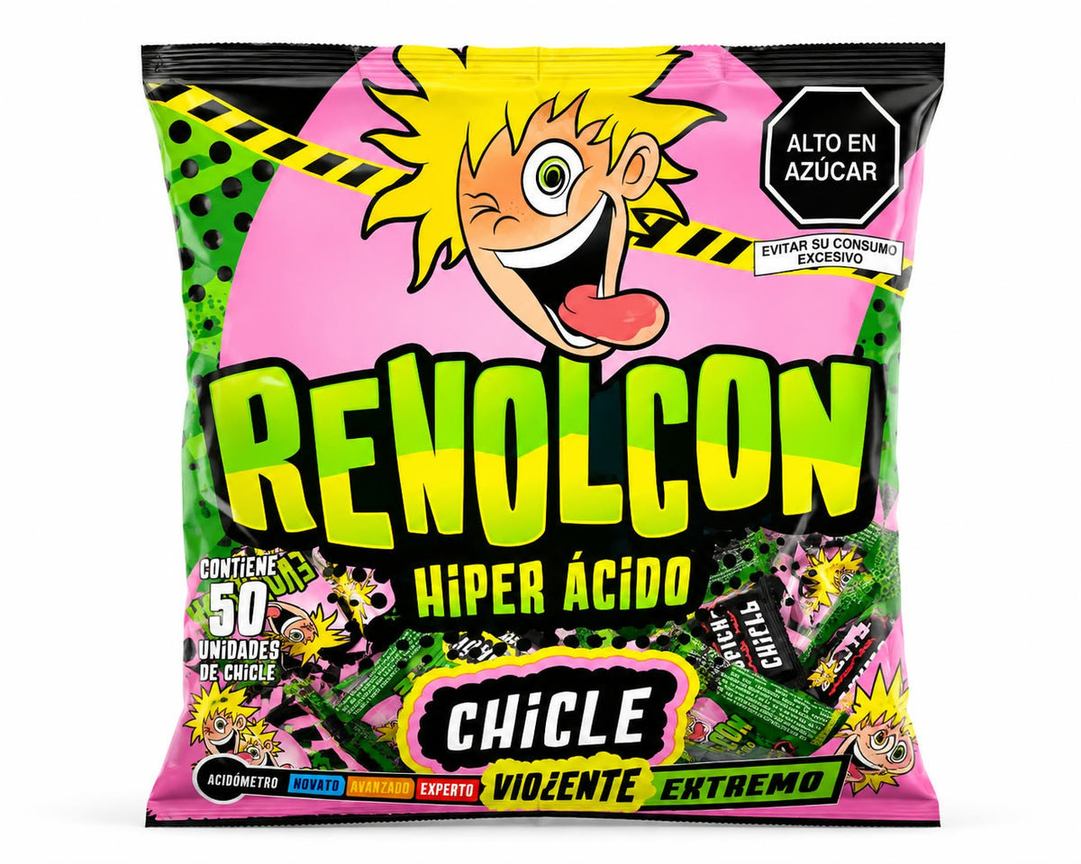 REVOLCON HIPER ACIDO CHICLE