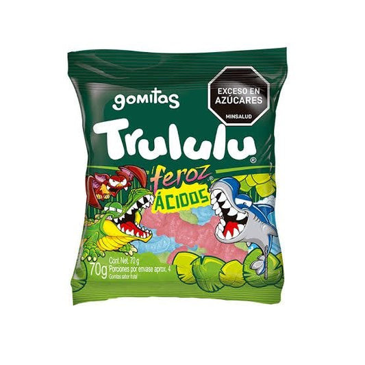 TRULULU FEROZ ACIDOS 80G