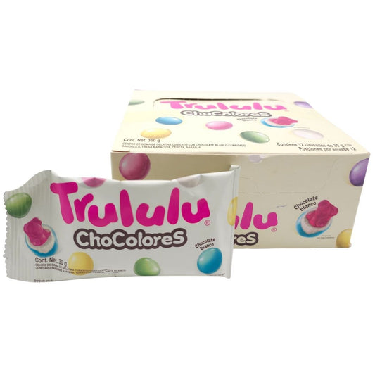 TRULULU CHOCOLRES BLANCO X12U